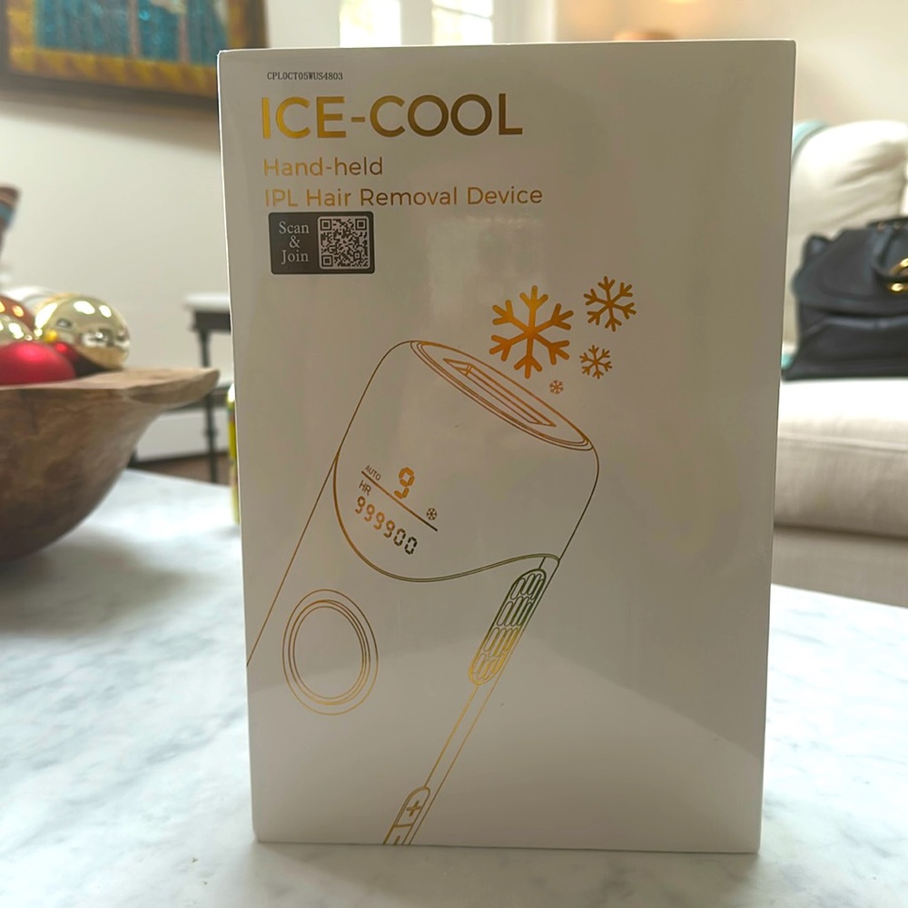 IPL hair remover device. Never opened